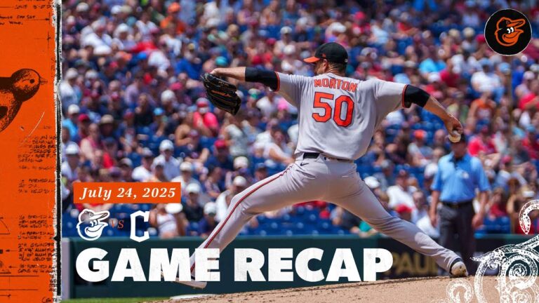 Orioles vs. Guardiansゲームのハイライト（7/24/25）| MLBハイライト|ボルチモアオリオールズ
