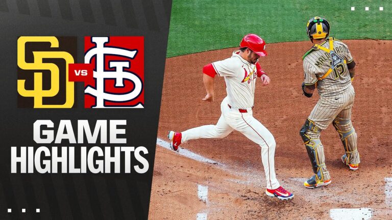 パドレスvs.カーディナルズゲームのハイライト（7/26/25）| MLBのハイライト