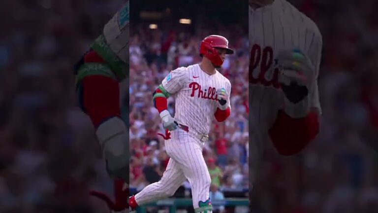 これがハーパーです！ Bryce Harperのムーンショットのこの角度（ @Phillies/TT経由）