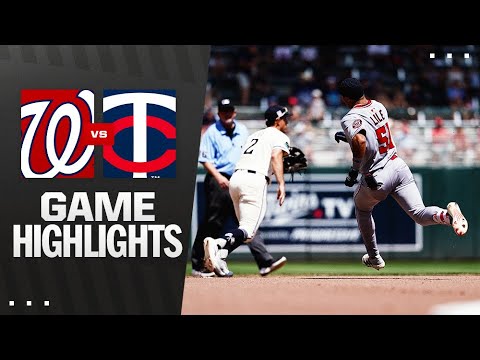 ナショナルズ対ツインズゲームのハイライト（7/27/25）| MLBのハイライト