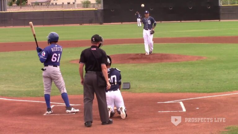 Maximo Acosta - SS/2B Texas Rangers (2019 Instructs)