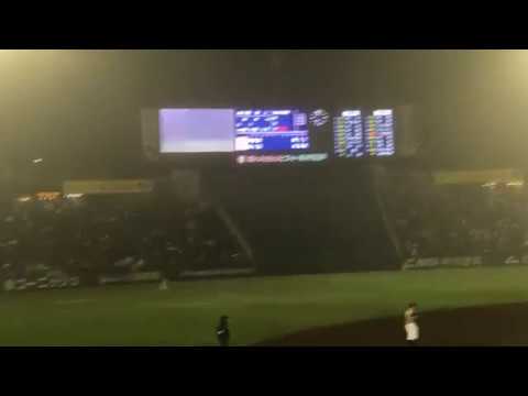 ロメロ選手ホームラン