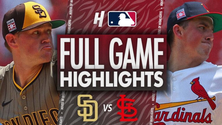 サンディエゴパドレス対セントルイスカーディナルズ - フルゲームのハイライト| 2025年7月27日MLBシーズン