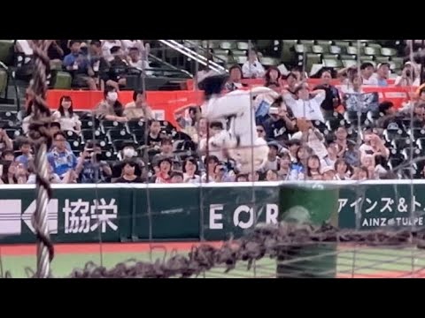 バク宙後ろ二重跳びの『吠えろライオンズ』【西武vsDeNA】2025/7/31 ファーム ※遠くてすいません