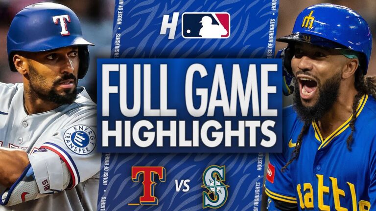 テキサス・レンジャーズ対シアトル・マリナーズ - フルゲームハイライト | 2025年8月1日 MLBシーズン