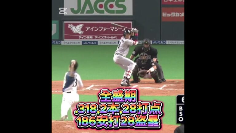 大島洋平の全盛期 #プロ野球 #野球 #中日ドラゴンズ #ホームラン
