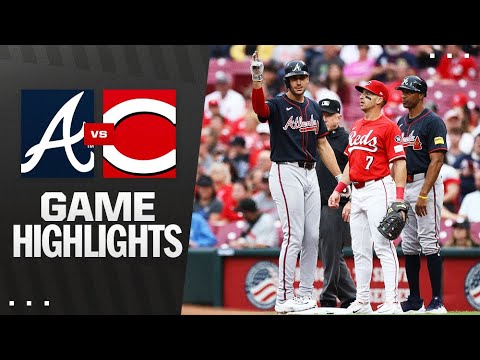 Braves vs. Redsゲームのハイライト（7/31/25）| MLBのハイライト