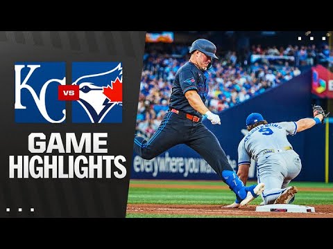 ロイヤルズ対ブルージェイズゲームのハイライト（8/1/25）| MLBのハイライト