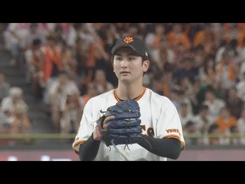 僕は1日1日必死です」巨人・横川凱　2回1安打無失点の好投も