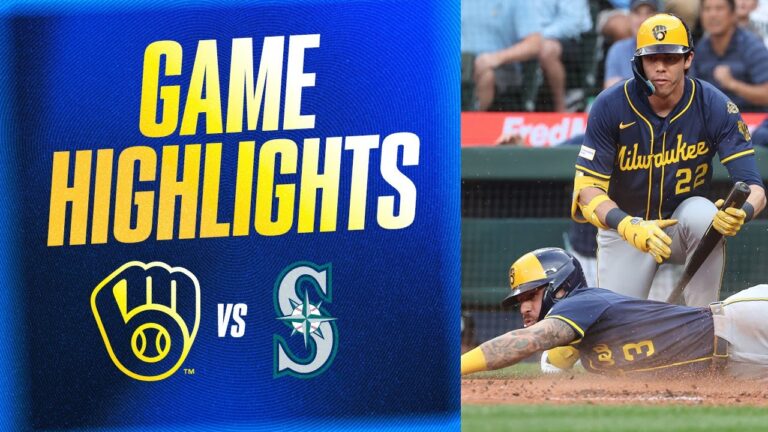 Brewers vs. Mariners Game Highlights (7/21/25) | MLB Highlights