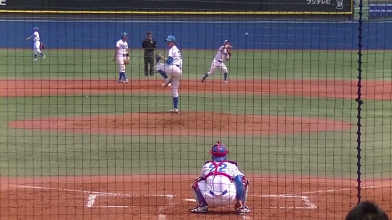 岡野祐一郎（青山学院大学） 投球練習 20140520