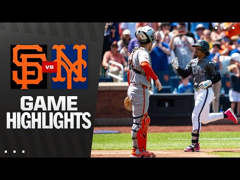 ジャイアンツ対メットゲームのハイライト（8/3/25）| MLBのハイライト