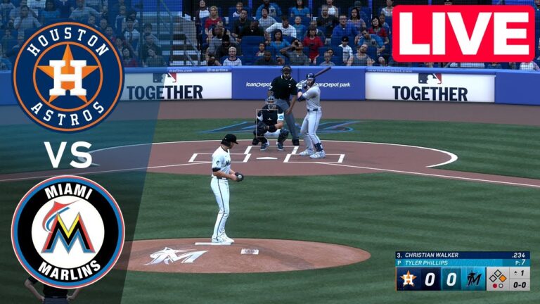 MLBLive🔴ヒューストンアストロズ対マイアミマーリンズ -  2025年8月5日|フルゲームMLB 2025 en vivo