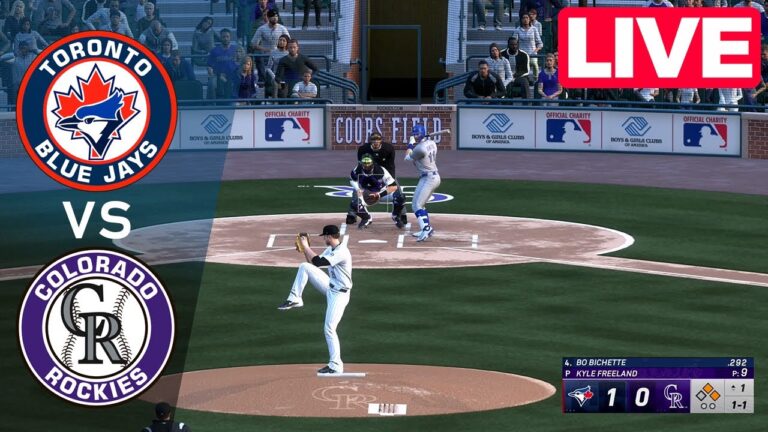 MLBLive🔴トロントブルージェイズ対コロラドロッキーズ -  2025年8月5日|フルゲームMLB 2025 en vivo