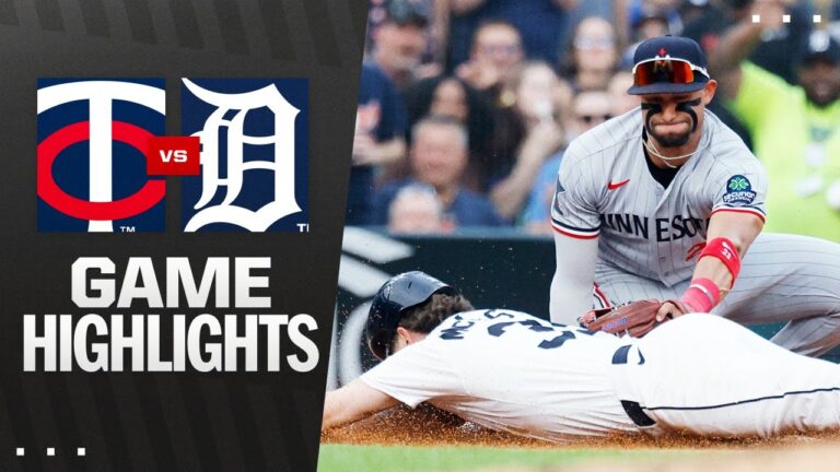 双子対タイガースゲームのハイライト（8/4/25）| MLBのハイライト