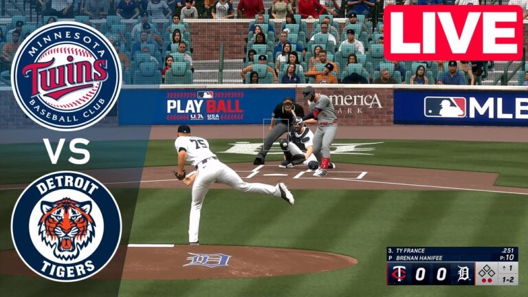 MLBLive🔴デトロイトタイガースvsミネソタツインズ -  2025年8月5日|フルゲームMLB 2025 en vivo