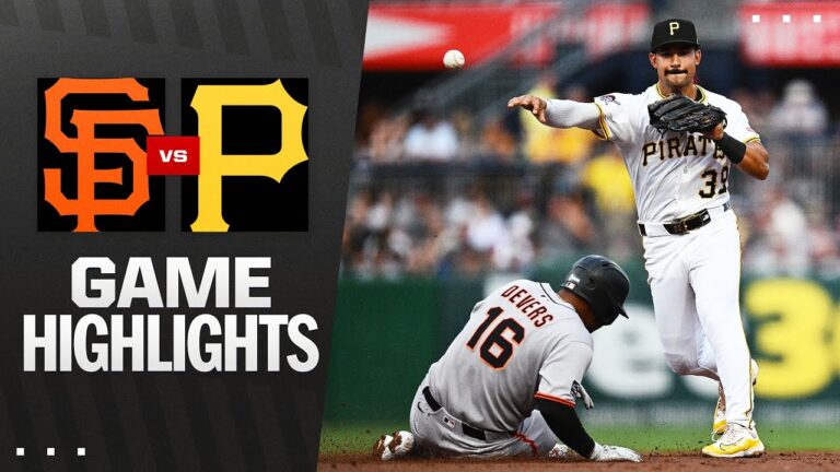 ジャイアンツ対パイレーツゲームのハイライト（8/5/25）| MLBのハイライト