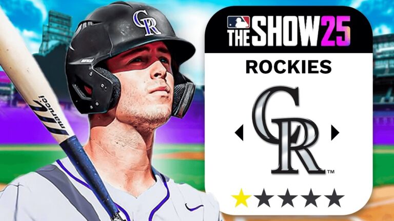 コロラドロッキーズを再建しました... MLBでショー25