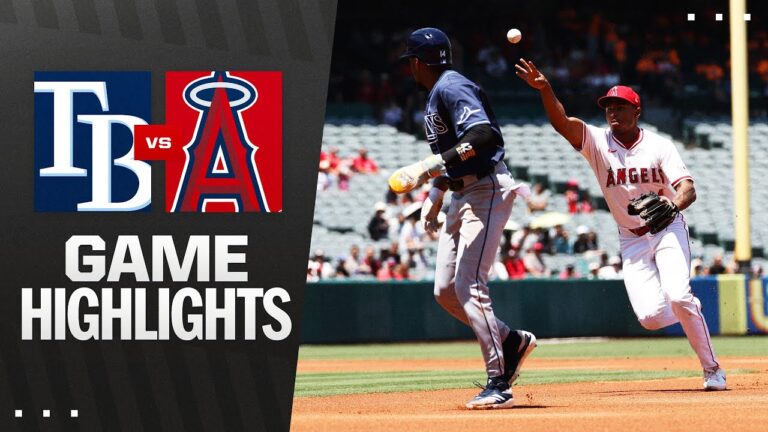 レイズ対エンジェルスゲームのハイライト（8/6/25）| MLBのハイライト