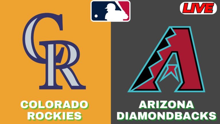 🔴Live：コロラドロッキーズvsアリゾナダイヤモンドバックス| MLB 2025 | MLBライブ野球スコア
