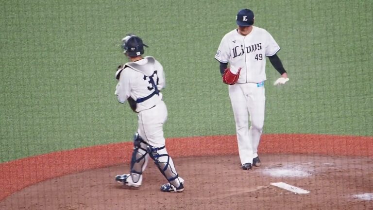 2025.07.21 埼玉西武-福岡ソフトバンク #佐々木健 投球練習 (ベルーナドーム)