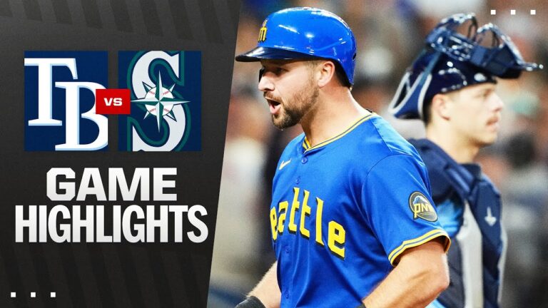 光線vs.マリナーズゲームのハイライト（8/8/25）| MLBのハイライト