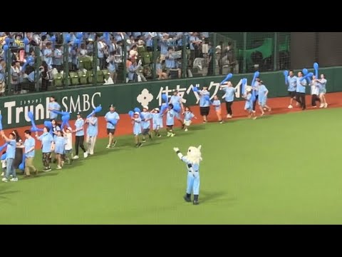 【ユニ配布デー】ほぼ全員サマーブルーユニフォームの『吠えろライオンズ』【西武9-4楽天】2025/8/9ラッキー7 ライオンズフェスティバルズ2025