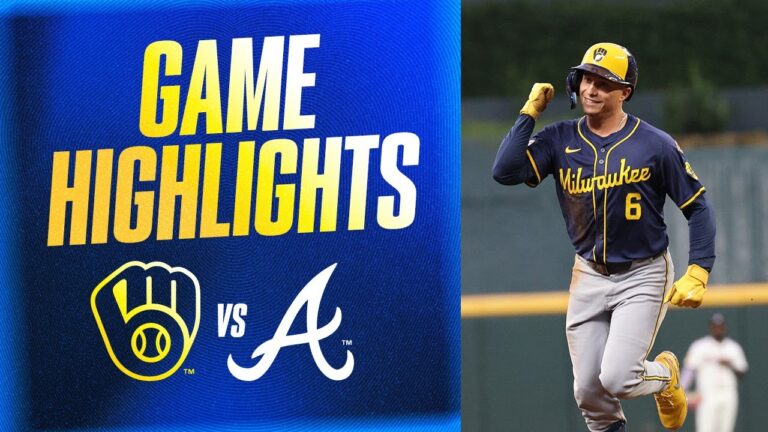 Brewers vs. Braves Game Highlights (8/4/25) | MLB Highlights