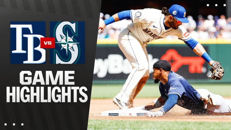 光線vs.マリナーズゲームのハイライト（8/10/25）| MLBのハイライト