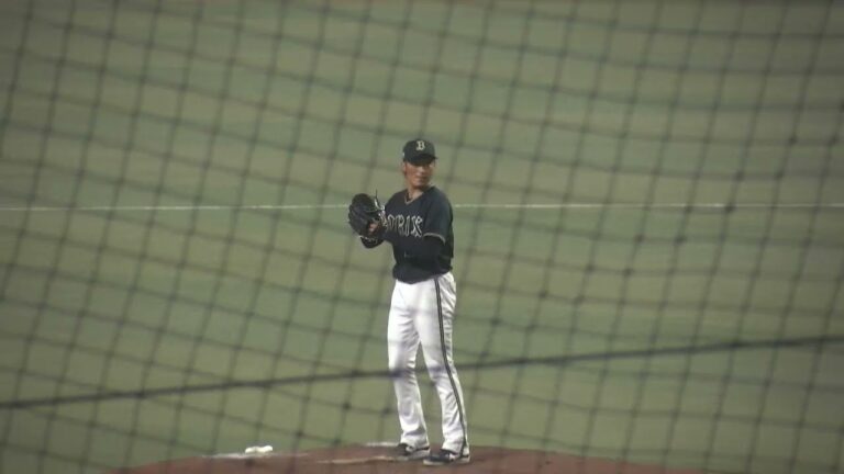 オリックスバファローズ 阿部翔太投手 投球練習 2025/8/7 バンテリンドーム