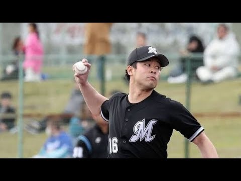 【ロッテ】種市篤暉が結婚した佐々木朗希に「ニュースで知りました。逆に僕から連絡しました」ＯＰ戦は２回１安打無失点の好投