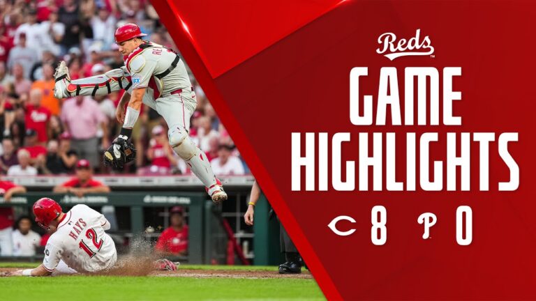 Reds vs. Philliesゲームのハイライト（8/13/25）| MLBのハイライト
