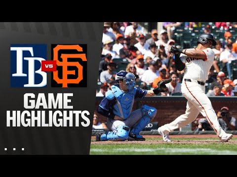 レイズ対ジャイアンツゲームのハイライト（8/17/25）| MLBのハイライト