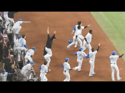 水谷選手プロ初サヨナラタイムリー！ベンチの様子！【北海道日本ハムファイターズvs千葉ロッテマリーンズ】2025.8.13