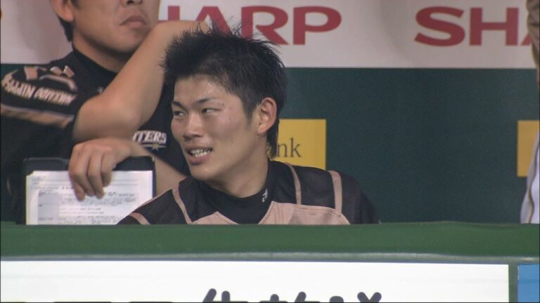 日本ハム大野、レフトスタンドへ大きく飛ばす第2号ソロ 2012.06.24 H-F