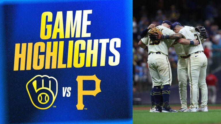 Pirates vs. Brewers Game Highlights (8/11/25) | MLB Highlights
