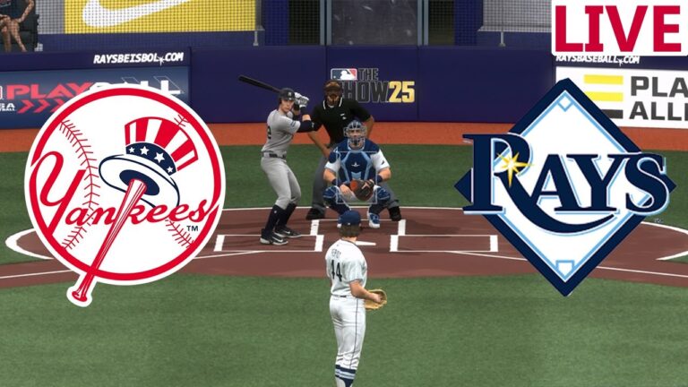 🔴live🔴NewYork Yankees vs Tampa Bay Rays/8月19日/メジャーリーグ野球/MLB The Show 25