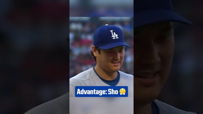 Shohei Ohtani strikes out his former teammate Mike Trout 🔥 | 大谷翔平ハイライト
