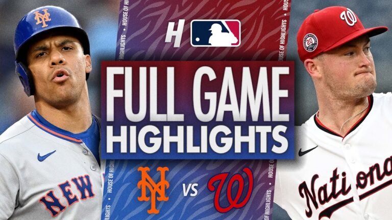 ニューヨーク・メッツ対ワシントン・ナショナルズ - フルゲームハイライト | 2025年8月20日 MLBシーズン
