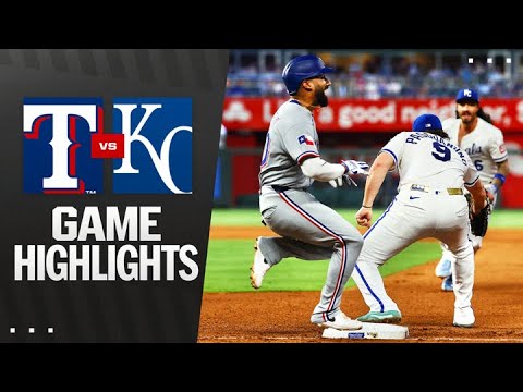 レンジャーvs.ロイヤルズゲームのハイライト（8/19/25）| MLBのハイライト