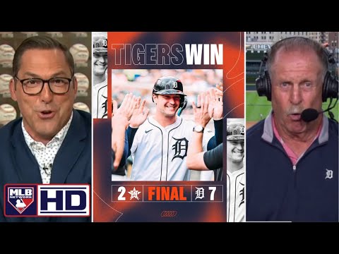 ALをリードするデトロイトタイガースを壊すMLBネットワークは、7-2の勝利でヒューストンアストロズを掃除します