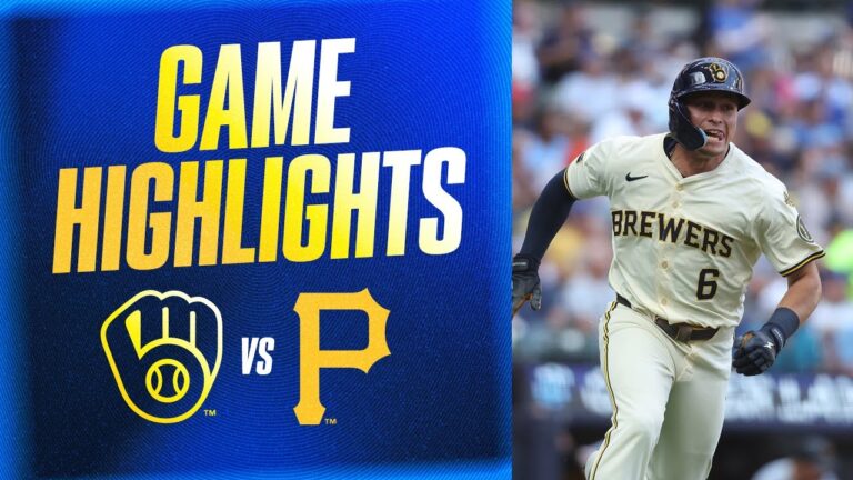 Pirates vs. Brewers Game Highlights (8/13/25) | MLB Highlights