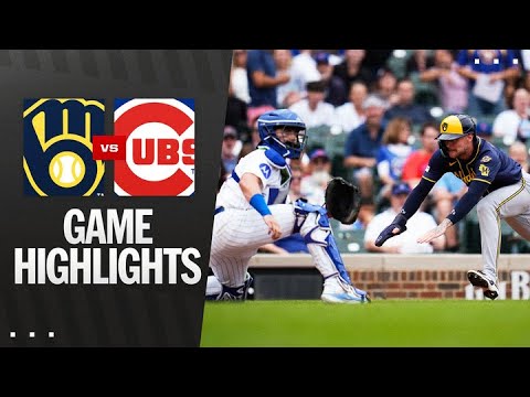 Brewers vs. Cubsゲーム1ハイライト（8/19/25）| MLBのハイライト