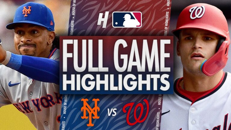 ニューヨーク・メッツ対ワシントン・ナショナルズ - フルゲームハイライト | 2025年8月21日 MLBシーズン