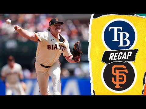 Rays vs. Giants Game Highlights (8/17/25) | MLB Highlights
