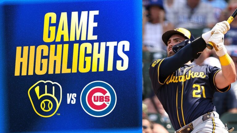 Brewers vs. Cubs Game Highlights (8/18/25) | MLB Highlights
