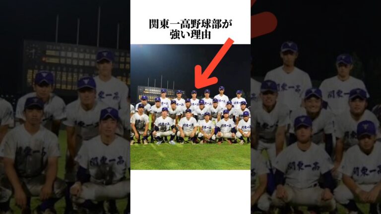 【甲子園常連】関東一高の強さのカラクリが判明#甲子園 #高校野球 #関東一 #野球