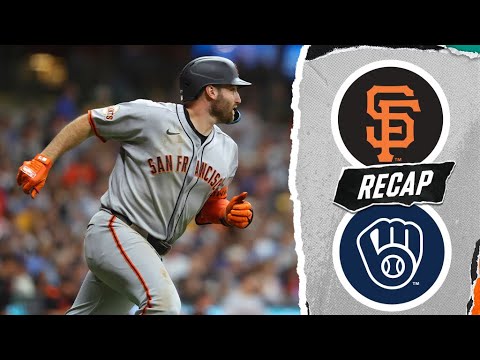 巨人vs.ブリューワーズゲームのハイライト（8/23/25）| MLBのハイライト