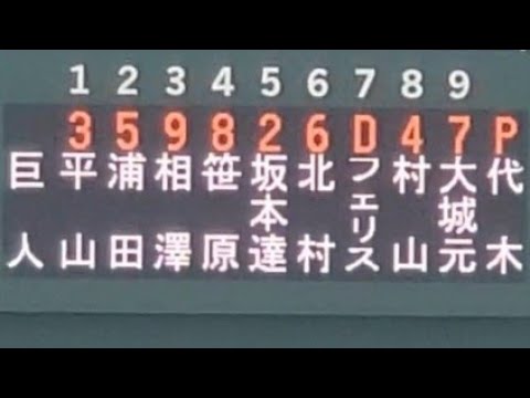20250823【読売ｼﾞｬｲｱﾝﾂ3軍】主催試合ｽﾀﾒﾝ発表！先発は代木大和　巨人三軍@読売ｼﾞｬｲｱﾝﾂ球場［ﾌﾟﾛ･ｱﾏ交流戦］G球場