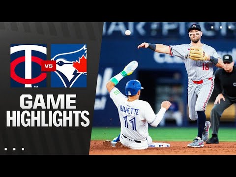 双子vs.ブルージェイズゲームのハイライト（8/25/25）| MLBのハイライト